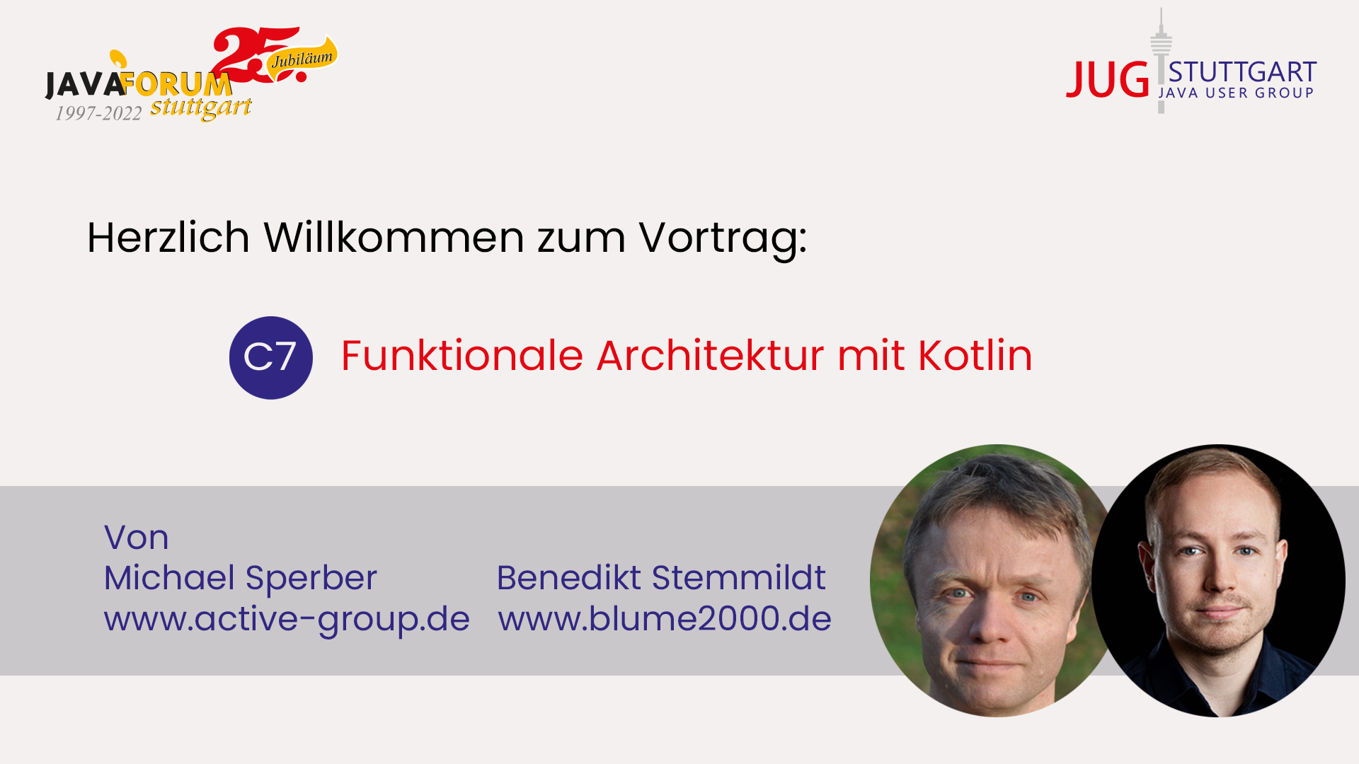 Funktionale Architektur mit Kotlin - Java Forum Stuttgart